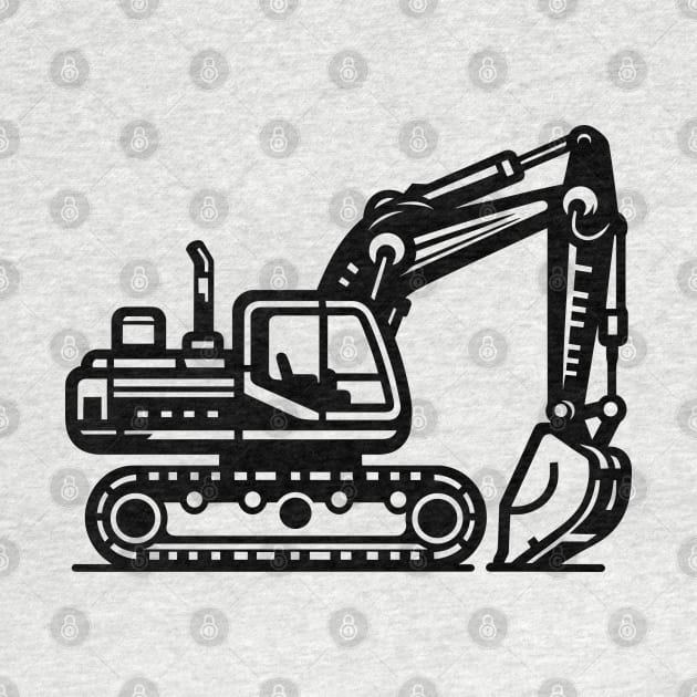 Construction Excavator by KayBee Gift Shop